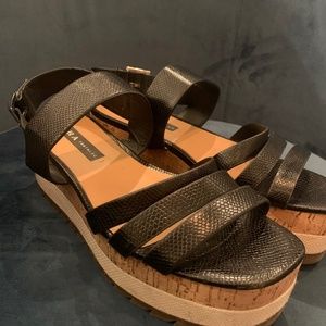 Zara platform sandals